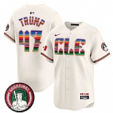 Men's Cleveland Guardians #47 Donald Trump Cream Mexico Vapor Premier Limited Stitched Baseball Jersey Dzhi,baseball caps,new era cap wholesale,wholesale hats
