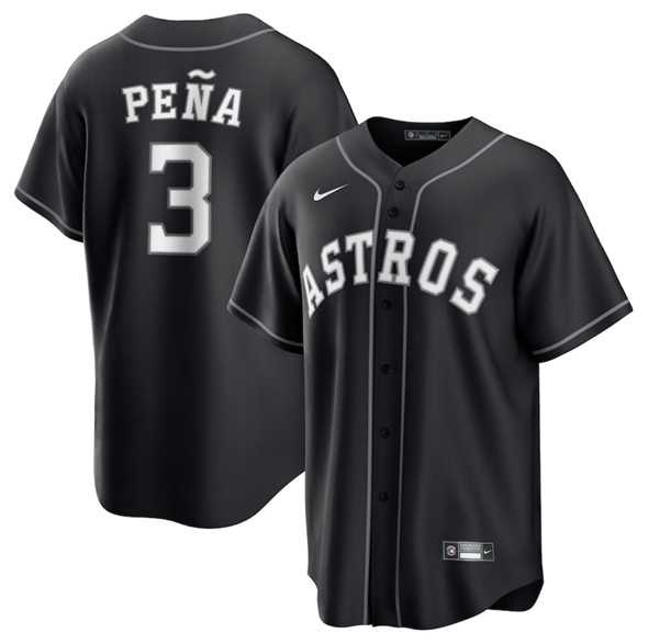 Men's Houston Astros #3 Jeremy Pena Black Lights Out Limited Stitched Baseball Jersey Dzhi,We sell and wholesale Men's Houston Astros #3 Jeremy Pena Black Lights Out Limited Stitched Baseball Jersey Dzhi on line form chian!
