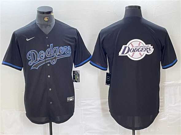 Men's Los Angeles Dodgers Team Big Logo Black Fashion Stitched Baseball Jersey,We sell and wholesale Men's Los Angeles Dodgers Team Big Logo Black Fashion Stitched Baseball Jersey on line form chian!