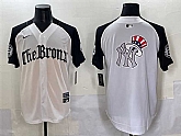 Men's New York Yankees Team Big Logo White Black 'Gothic Legacy Edition' Vapor Premier Limited Stitched Baseball Jersey,baseball caps,new era cap wholesale,wholesale hats