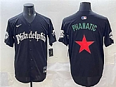 Men's Philadelphia Phillies Black Gothic Phanatic Vapor Limited Stitched Jersey,baseball caps,new era cap wholesale,wholesale hats