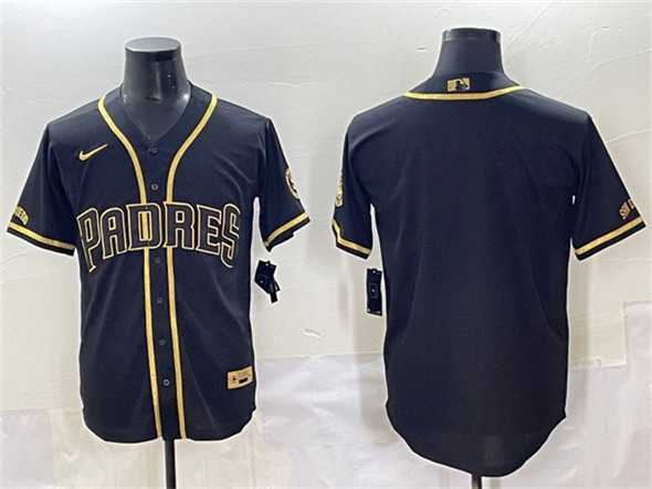 Men's San Diego Padres Blank Black Gold Stitched Baseball Jersey,We sell and wholesale Men's San Diego Padres Blank Black Gold Stitched Baseball Jersey on line form chian!