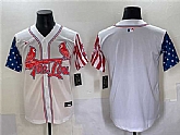 Men's St. Louis Cardinals Blank White Independence Day Vapor Premier Limited Stitched Baseball Jersey,baseball caps,new era cap wholesale,wholesale hats