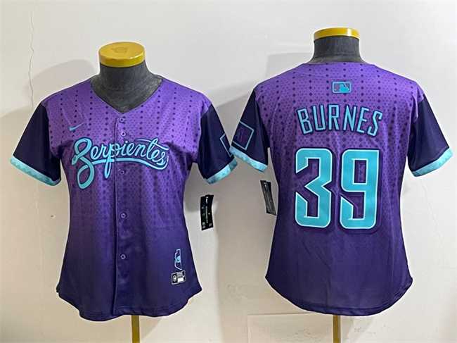 Women's Arizona Diamondbacks #39 Corbin Burnes Purple 2025 City Connect Limited Stitched Baseball Jersey(Run Small),We sell and wholesale Women's Arizona Diamondbacks #39 Corbin Burnes Purple 2025 City Connect Limited Stitched Baseball Jersey(Run Small) on line form chian!