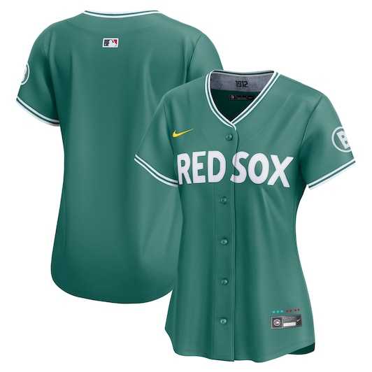 Women's Boston Red Sox Blank Green 2025 City Connect Limited Stitched Baseball Jersey(Run Small) Dzhi,We sell and wholesale Women's Boston Red Sox Blank Green 2025 City Connect Limited Stitched Baseball Jersey(Run Small) Dzhi on line form chian!