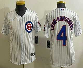 Youth Chicago Cubs #4 Pete Crow Armstrong White Limited Stitched Jersey,We sell and wholesale Youth Chicago Cubs #4 Pete Crow Armstrong White Limited Stitched Jersey on line form chian!