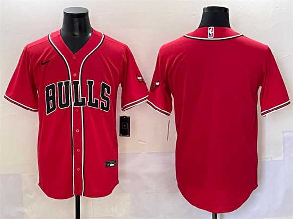 Men's Chicago Bulls Blank Red Cool Base Stitched Baseball Jersey,We sell and wholesale Men's Chicago Bulls Blank Red Cool Base Stitched Baseball Jersey on line form chian!