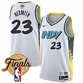 Men's Indiana Pacers #23 Aaron Nesmith White 2024-25 City Edition Stitched Jersey Dzhi,baseball caps,new era cap wholesale,wholesale hats