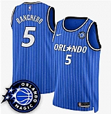 Men's Orlando Magic #5 Paolo Banchero Royal 2025 New Generation of Magic Stitched Jersey Dzhi,baseball caps,new era cap wholesale,wholesale hats