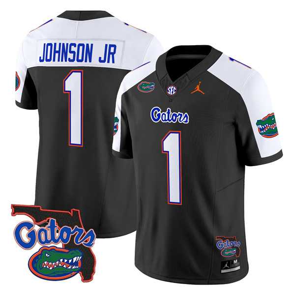 Men's Florida Gators #1 Montrell Johnson Jr. Black Alternate 2024 F.U.S.E. Florida Patch Vapor Limited Stitched Football Jersey Dzhi,We sell and wholesale Men's Florida Gators #1 Montrell Johnson Jr. Black Alternate 2024 F.U.S.E. Florida Patch Vapor Limited Stitched Football Jersey Dzhi on line form chian!