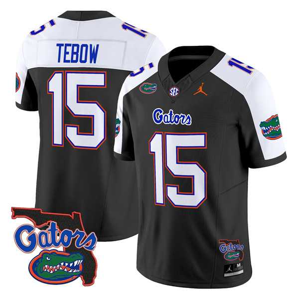 Men's Florida Gators #15 Tim Tebow Black Alternate 2024 F.U.S.E. Florida Patch Vapor Limited Stitched Football Jersey Dzhi,We sell and wholesale Men's Florida Gators #15 Tim Tebow Black Alternate 2024 F.U.S.E. Florida Patch Vapor Limited Stitched Football Jersey Dzhi on line form chian!