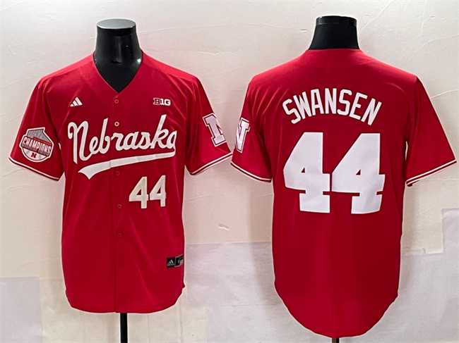 Men's Nebraska Huskers #44 Gabe Swansen Red Back 2 Back Champions Patch Vapor Premier Limited Stitched Jersey,We sell and wholesale Men's Nebraska Huskers #44 Gabe Swansen Red Back 2 Back Champions Patch Vapor Premier Limited Stitched Jersey on line form chian!