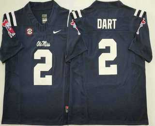 Men's Ole Miss Rebels #2 Jaxson Dart Navy Blue 2025 FUSE College Football Jersey,We sell and wholesale Men's Ole Miss Rebels #2 Jaxson Dart Navy Blue 2025 FUSE College Football Jersey on line form chian!