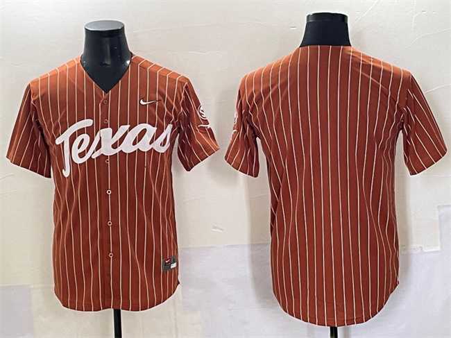 Men's Texas Longhorns Blank Orange Pinstripe SEC Patch Stitched Jersey,We sell and wholesale Men's Texas Longhorns Blank Orange Pinstripe SEC Patch Stitched Jersey on line form chian!