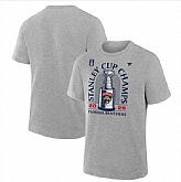 Men's Florida Panthers Heather Gray 2025 Stanley Cup Champions Locker Room Big & Tall T-Shirt,baseball caps,new era cap wholesale,wholesale hats