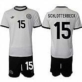 Men's Germany #15 Nico Schlotterbeck White 2025 Home Soccer Jersey Suit,baseball caps,new era cap wholesale,wholesale hats