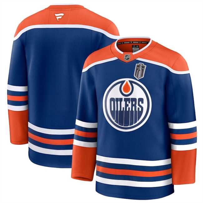 Men's Edmonton Oilers Blank Royal 2025 Stanley Cup Final Patch Stitched Hockey Jersey,We sell and wholesale Men's Edmonton Oilers Blank Royal 2025 Stanley Cup Final Patch Stitched Hockey Jersey on line form chian!