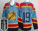 Men's Florida Panthers #19 Matthew Tkachuk Blue 2025 Stanley Cup Final Authentic Jersey,baseball caps,new era cap wholesale,wholesale hats