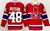 Men's Montreal Canadiens #48 Lane Hutson Red 2024-25 Stitched Jersey,baseball caps,new era cap wholesale,wholesale hats
