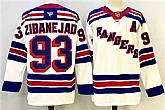 Men's New York Rangers #93 Mika Zibanejad White With A Patch 2024-25 Away Stitched Jersey,baseball caps,new era cap wholesale,wholesale hats