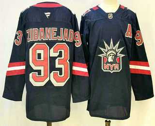 Men's New York Rangers #93 Mika Zibanejad Navy Reverse Retro Authentic Jersey,We sell and wholesale Men's New York Rangers #93 Mika Zibanejad Navy Reverse Retro Authentic Jersey on line form chian!