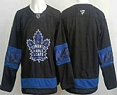 Men's Toronto Maple Leafs Blank Black Alternate Authentic Jersey,baseball caps,new era cap wholesale,wholesale hats