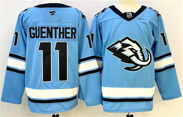 Men's Utah Mammoth #11 Dylan Guenther Blue 2025 Stitched Jersey,We sell and wholesale Men's Utah Mammoth #11 Dylan Guenther Blue 2025 Stitched Jersey on line form chian!