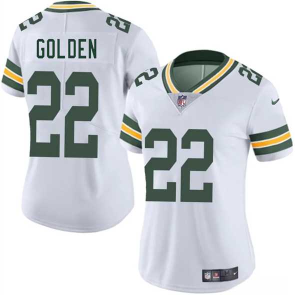 Women's Green Bay Packers #22 Matthew Golden White 2025 Vapor Untouchable Limited Stitched Jersey Dzhi,We sell and wholesale Women's Green Bay Packers #22 Matthew Golden White 2025 Vapor Untouchable Limited Stitched Jersey Dzhi on line form chian!