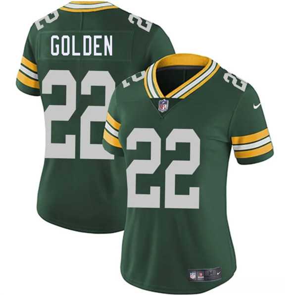 Women's Green Bay Packers #22 Matthew Golden Green 2025 Vapor Untouchable Limited Stitched Jersey Dzhi,We sell and wholesale Women's Green Bay Packers #22 Matthew Golden Green 2025 Vapor Untouchable Limited Stitched Jersey Dzhi on line form chian!