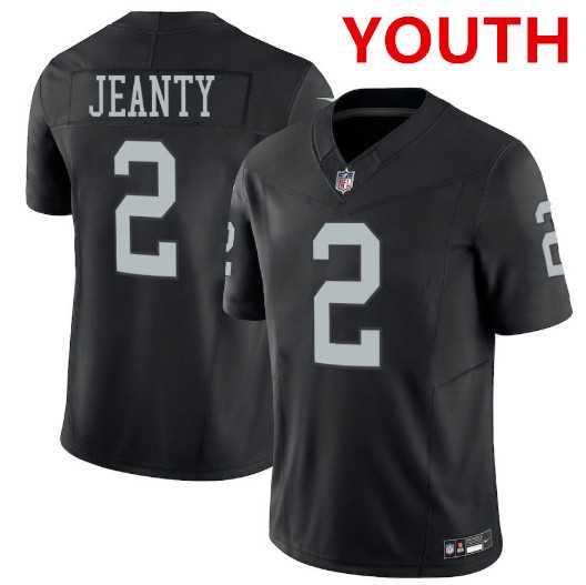 Youth Las Vegas Raiders #2 Ashton Jeanty Black 2025 F.U.S.E. Vapor Stitched Jersey Dzhi,We sell and wholesale Youth Las Vegas Raiders #2 Ashton Jeanty Black 2025 F.U.S.E. Vapor Stitched Jersey Dzhi on line form chian!