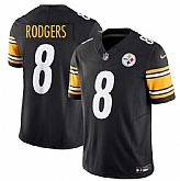 Men & Women & Youth Pittsburgh Steelers #8 Aaron Rodgers Black 2025 F.U.S.E. Vapor Limited Stitched Jersey,baseball caps,new era cap wholesale,wholesale hats