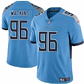 Men & Women & Youth Tennessee Titans #96 Carlos Watkins Blue 2025 F.U.S.E. Vapor Limited Stitched Jersey,baseball caps,new era cap wholesale,wholesale hats