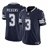 Men & Women & Youth Dallas Cowboys #3 George pickens Navy 2025 F.U.S.E. Vapor Untouchable Limited Stitched Jersey,baseball caps,new era cap wholesale,wholesale hats