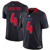 Men & Women & Youth Houston Texans #4 Kamari Lassiter Navy 2nd Alternate 2025 F.U.S.E. Vapor Limited Stitched Jersey,baseball caps,new era cap wholesale,wholesale hats