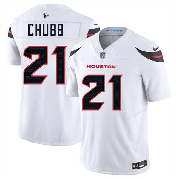 Men & Women & Youth Houston Texans #21 Nick Chubb White 2025 F.U.S.E. Vapor Limited Stitched Jersey,We sell and wholesale Men & Women & Youth Houston Texans #21 Nick Chubb White 2025 F.U.S.E. Vapor Limited Stitched Jersey on line form chian!