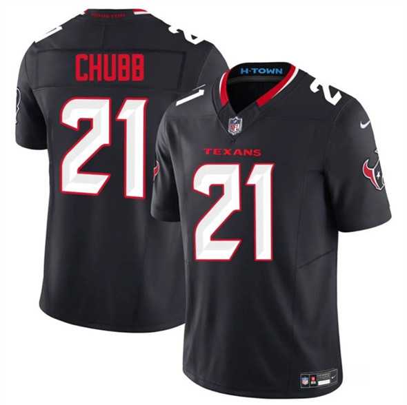 Men & Women & Youth Houston Texans #21 Nick Chubb Navy 2025 F.U.S.E. Vapor Limited Stitched Jersey,We sell and wholesale Men & Women & Youth Houston Texans #21 Nick Chubb Navy 2025 F.U.S.E. Vapor Limited Stitched Jersey on line form chian!