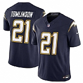 Men & Women & Youth Los Angeles Chargers #21 LaDainian Tomlinson Navy 2025 F.U.S.E. Alternate Vapor Limited Stitched Jersey,baseball caps,new era cap wholesale,wholesale hats