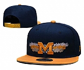 Michigan Wolverines Stitched Snapback Hats 00,baseball caps,new era cap wholesale,wholesale hats