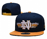 Notre Dame Fighting Irish Stitched Snapback Hats 004,baseball caps,new era cap wholesale,wholesale hats