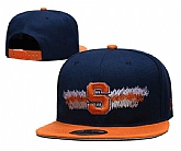 Syracuse Orange Stitched Snapback Hats 002,baseball caps,new era cap wholesale,wholesale hats