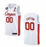 Men's Houston Cougars Active Player Custom White Final Four Classic Stitched Jersey,baseball caps,new era cap wholesale,wholesale hats