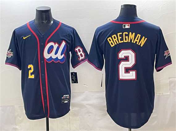 Men's American League #2 Alex Bregman Navy 2025 All-Star Edition Limited Stitched Jersey,We sell and wholesale Men's American League #2 Alex Bregman Navy 2025 All-Star Edition Limited Stitched Jersey on line form chian!