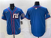 Men's Milwaukee Brewers Blank Blue 2025 All-Star Edition Limited Stitched Jersey,baseball caps,new era cap wholesale,wholesale hats