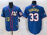 Men's National League #33 Brendan Donovan Blue 2025 All-Star Edition Limited Stitched Jersey,baseball caps,new era cap wholesale,wholesale hats