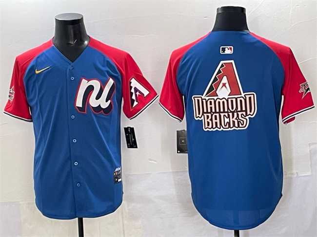 Men's National League Arizona Diamondbacks Team Big Logo Blue Red Alternate 2025 All-Star Edition Limited Stitched Jersey,We sell and wholesale Men's National League Arizona Diamondbacks Team Big Logo Blue Red Alternate 2025 All-Star Edition Limited Stitched Jersey on line form chian!