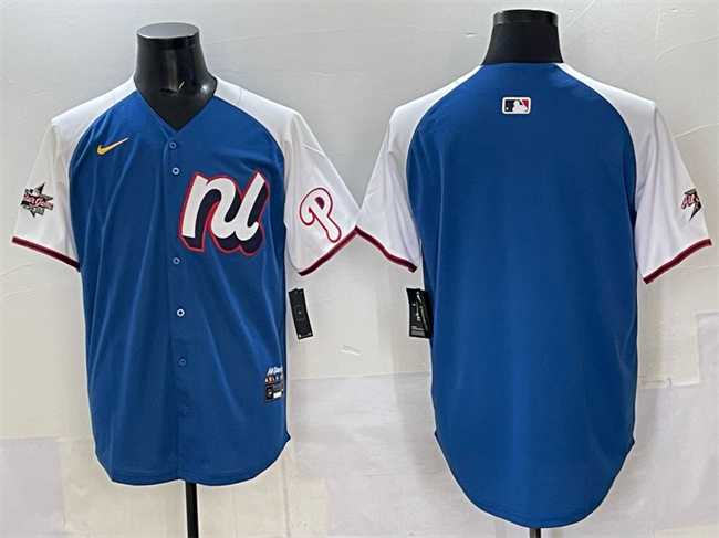 Men's National League Philadelphia Phillies Blank Blue Alternate 2025 All-Star Edition Limited Stitched Jersey,We sell and wholesale Men's National League Philadelphia Phillies Blank Blue Alternate 2025 All-Star Edition Limited Stitched Jersey on line form chian!