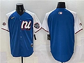 Men's National League Milwaukee Brewers Blank Blue Alternate 2025 All-Star Edition Limited Stitched Jersey,baseball caps,new era cap wholesale,wholesale hats