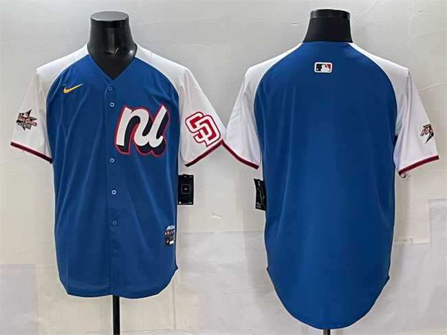 Men's National League San Diego Padres Blank Blue Alternate 2025 All-Star Edition Limited Stitched Jersey,We sell and wholesale Men's National League San Diego Padres Blank Blue Alternate 2025 All-Star Edition Limited Stitched Jersey on line form chian!