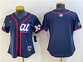 Women's American League Oakland Athletics Blank Navy 2025 All-Star Edition Limited Stitched Jersey(Run Small),baseball caps,new era cap wholesale,wholesale hats