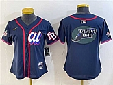 Women's American League Tampa Bay Rays Team Big Logo Navy 2025 All-Star Edition Limited Stitched Jersey(Run Small),baseball caps,new era cap wholesale,wholesale hats